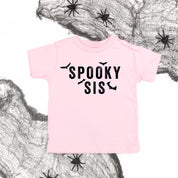 SPOOKY SIS - Short Sleeve Child Shirt Little Mama Shirt Shop