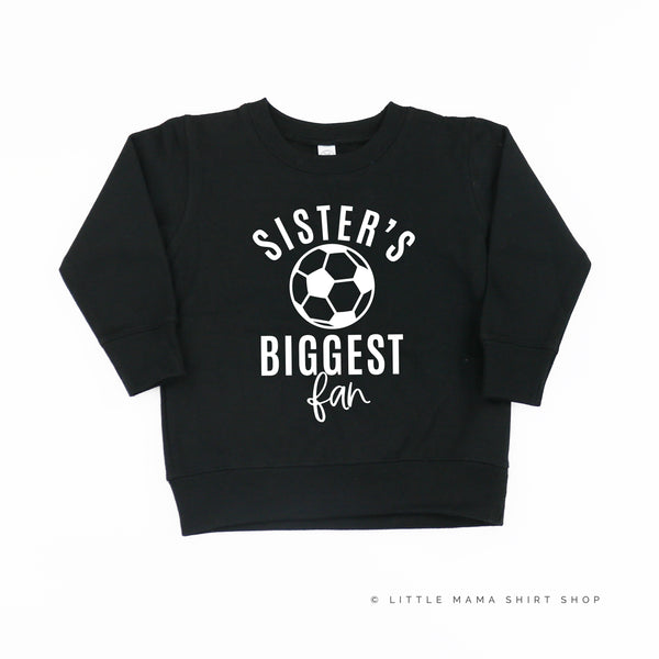 Sister's Biggest Fan - (Soccer) - Child Sweater