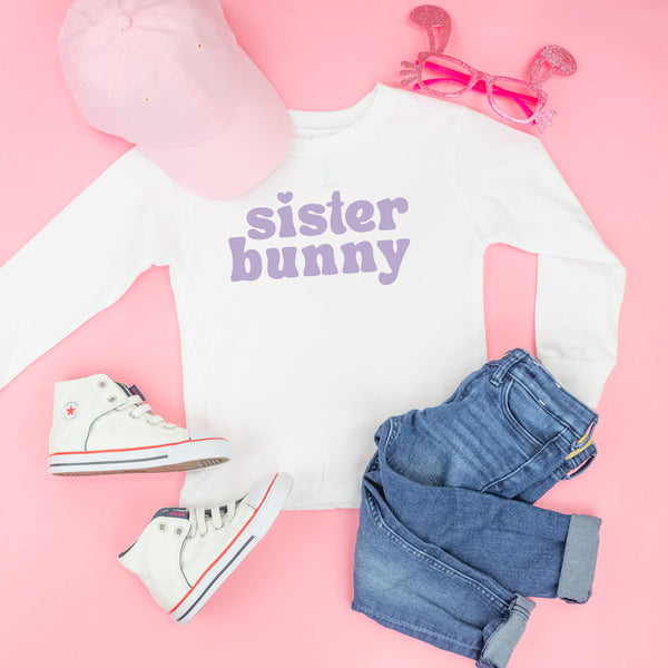 SISTER BUNNY - Long Sleeve Child Shirt