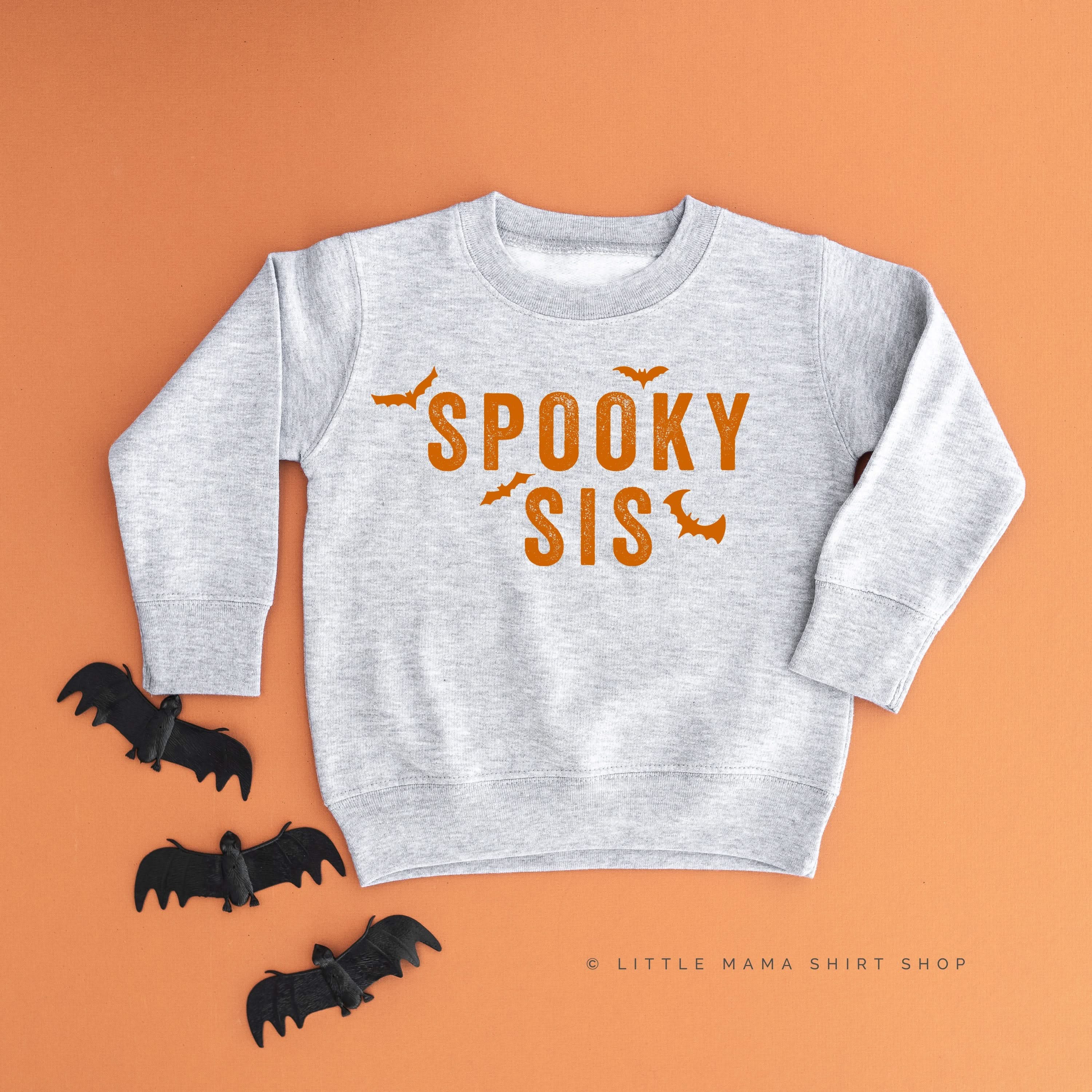 SPOOKY SIS - Child Sweater Little Mama Shirt Shop