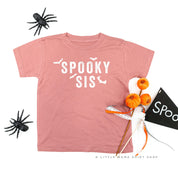 SPOOKY SIS - Short Sleeve Child Shirt Little Mama Shirt Shop