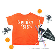 SPOOKY SIS - Short Sleeve Child Shirt Little Mama Shirt Shop