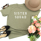 Sister Squad- Unisex Tee Little Mama Shirt Shop