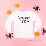 SPOOKY SIS - Long Sleeve Child Shirt Little Mama Shirt Shop
