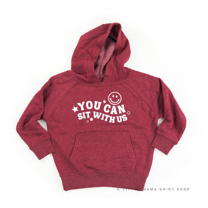 YOU CAN SIT WITH US (Smiley Face) - Child Hoodie