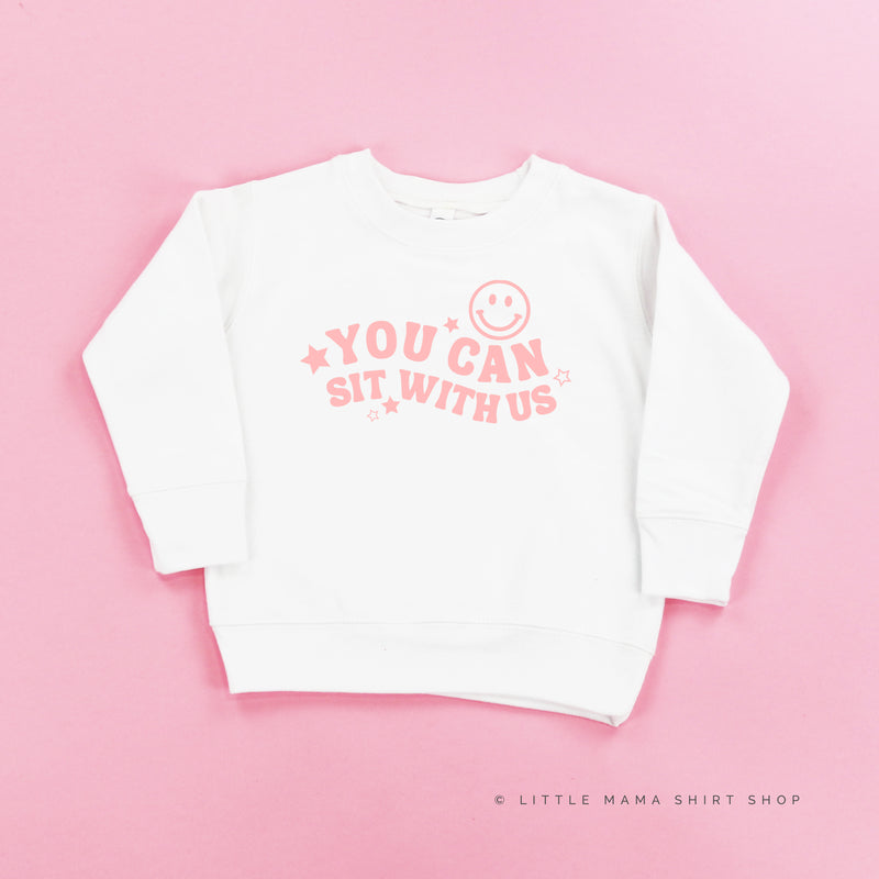 YOU CAN SIT WITH US (Smiley Face) - Child Sweater