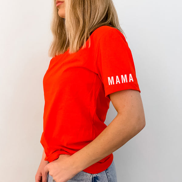 Mama - Sleeve Detail - BLOCK - Unisex Tee