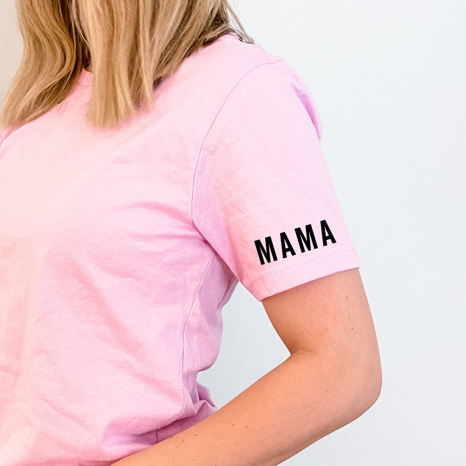 Mama - Sleeve Detail - BLOCK - Unisex Tee – Little Mama Shirt Shop LLC