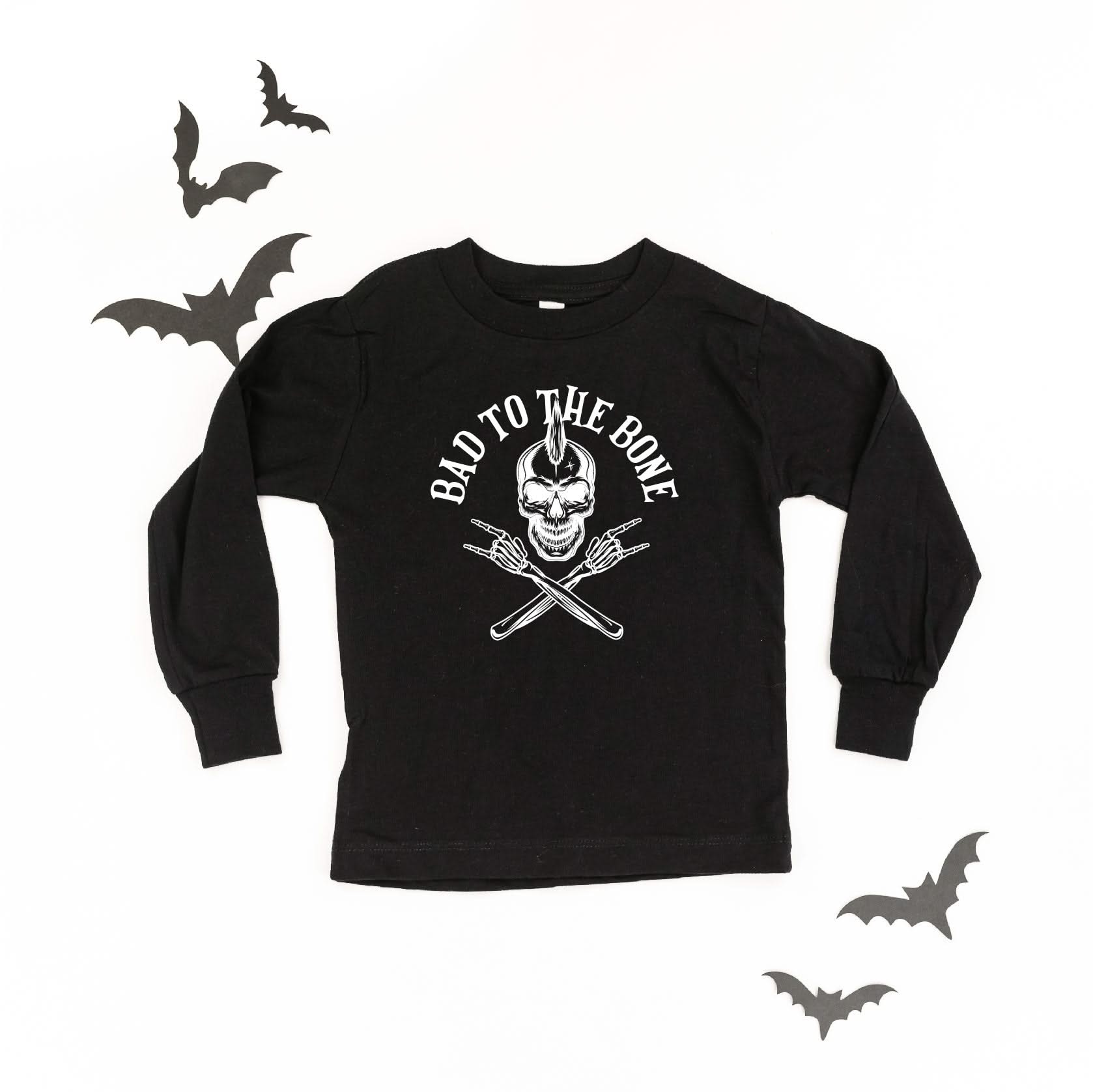 Bad To The Bone - Child Long Sleeve Tee