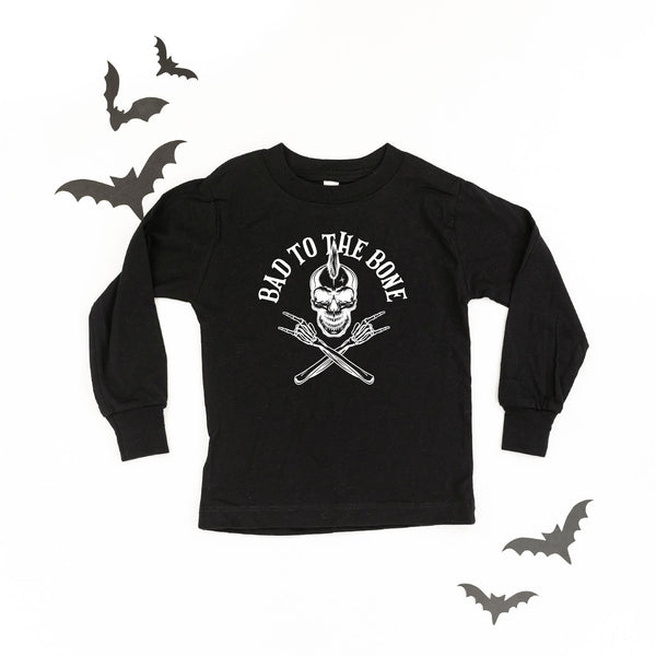 BAD TO THE BONE - Long Sleeve Child Shirt