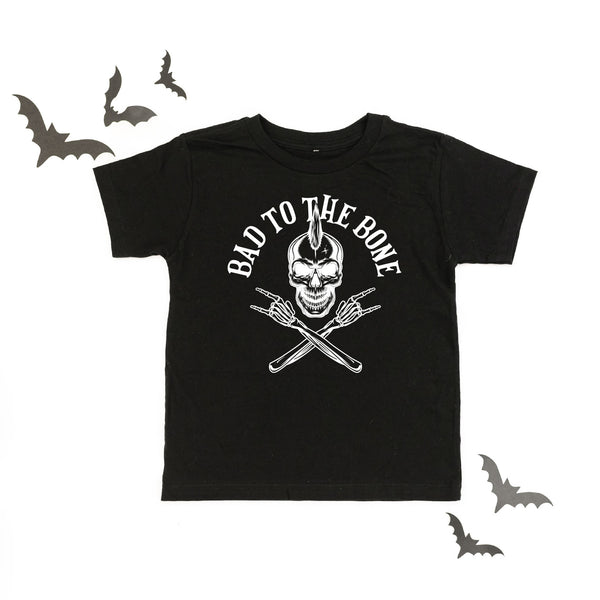 BAD TO THE BONE - Short Sleeve Child Shirt