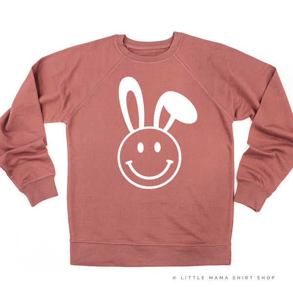 SMILEY FACE BUNNY - Lightweight Pullover Sweater