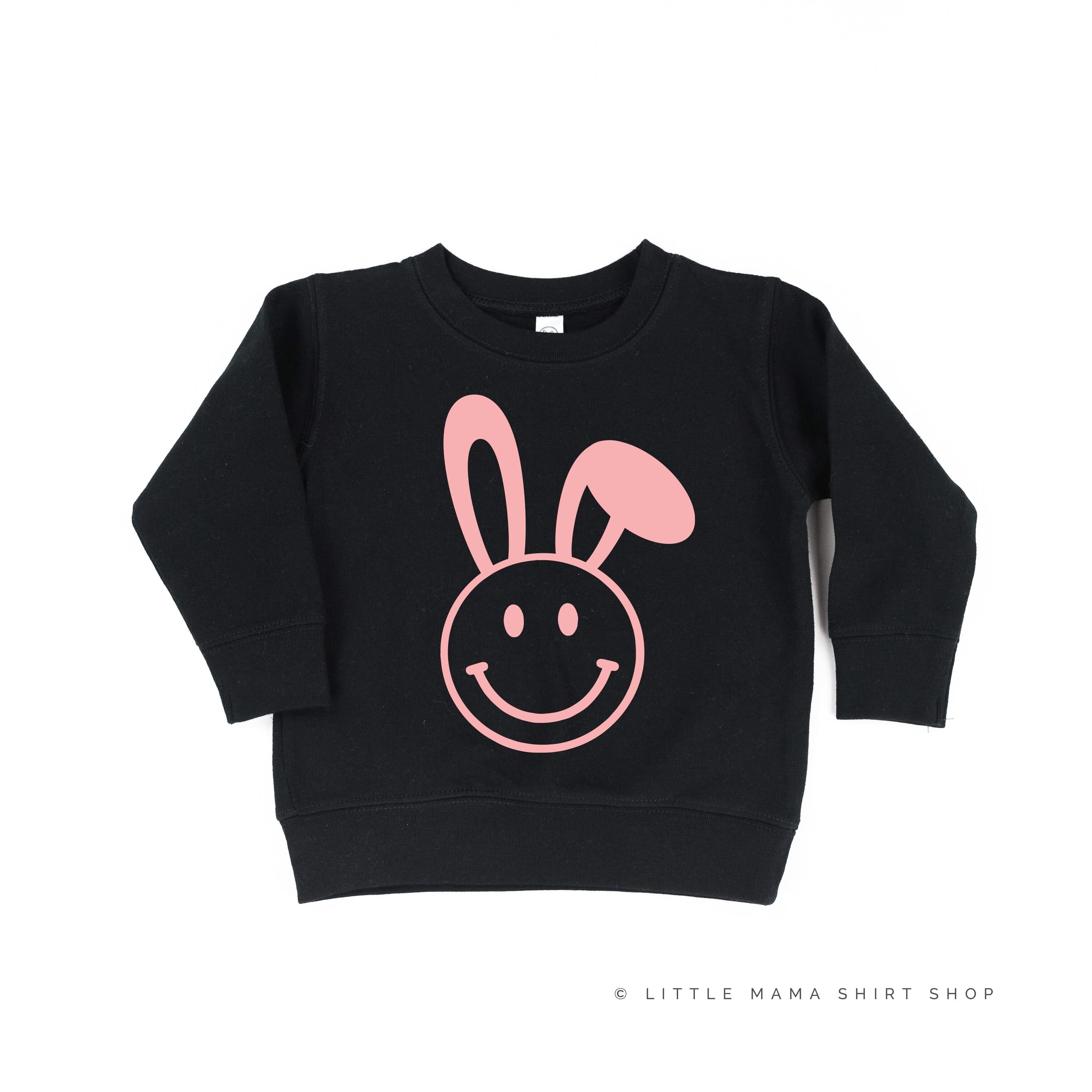 Smiley Face Bunny - Child Sweater Little Mama Shirt Shop