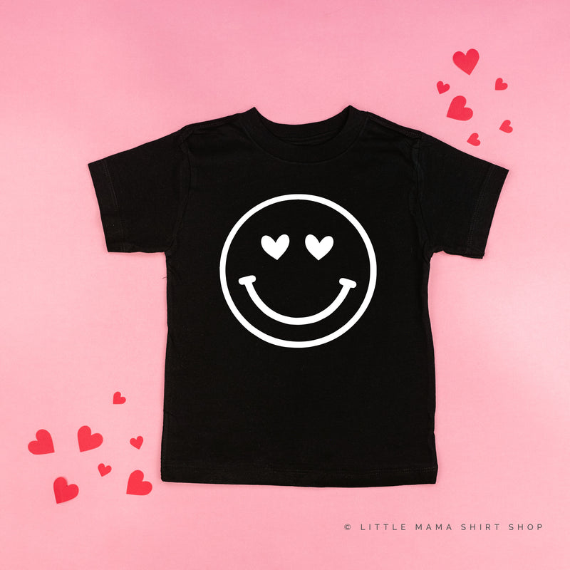 Heart Eyes Smiley Face - Child Tee