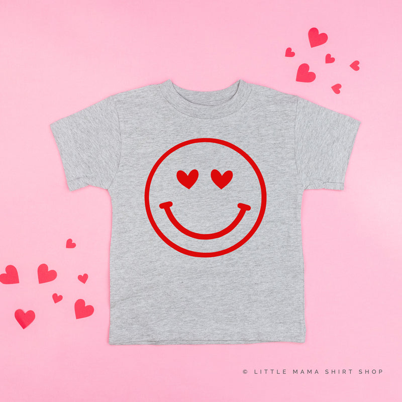 Heart Eyes Smiley Face - Child Tee