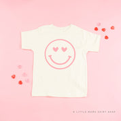 Heart Eyes Smiley Face - Child Tee Little Mama Shirt Shop