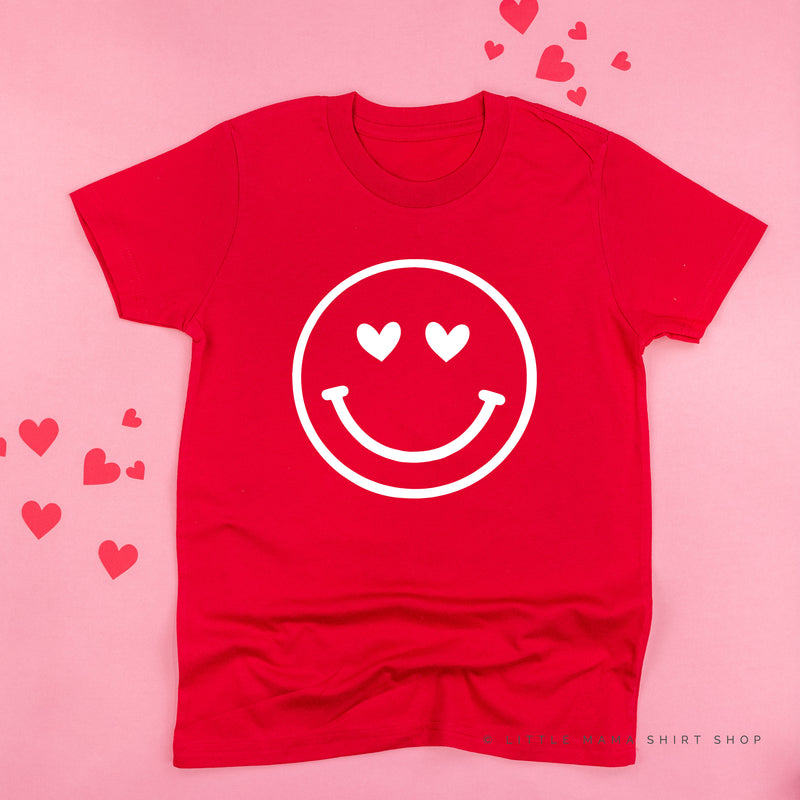 Heart Eyes Smiley Face - Child Tee