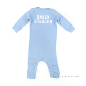 Snack Stealer - One Piece Baby Sleeper Little Mama Shirt Shop