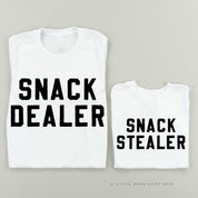 Snack Dealer + Snack Stealer - Set of 2 Shirts Little Mama Shirt Shop
