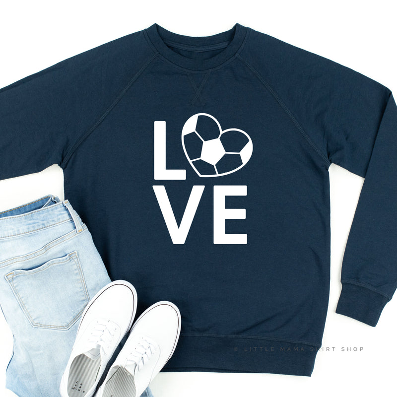Soccer LOVE - Lightweight Pullover Sweater