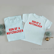 Son Of A Nutcracker - Set of 2 Unisex Tees Little Mama Shirt Shop