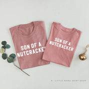 Son Of A Nutcracker - Set of 2 Unisex Tees Little Mama Shirt Shop