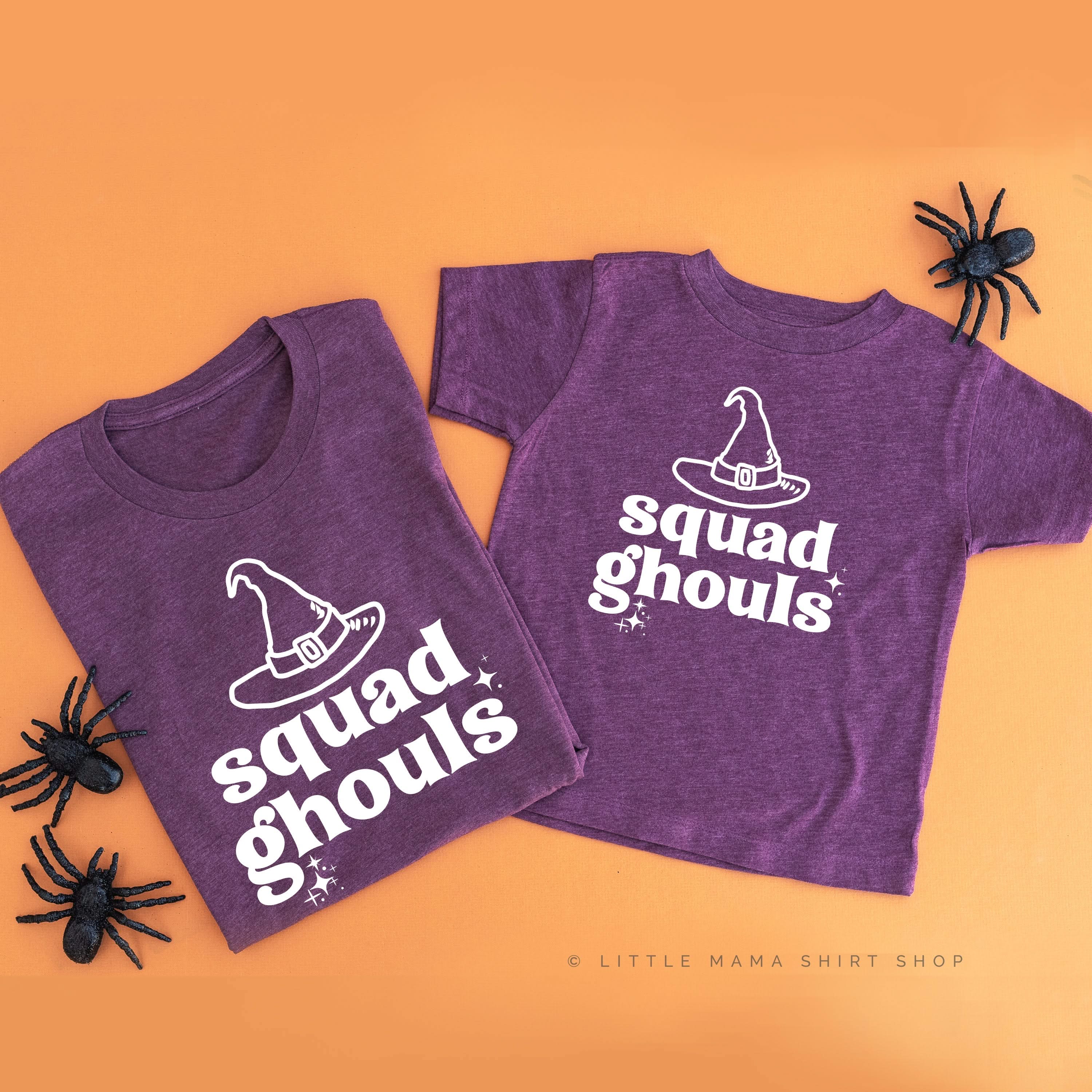 Squad Ghouls - Set of 2 Unisex Tees Little Mama Shirt Shop