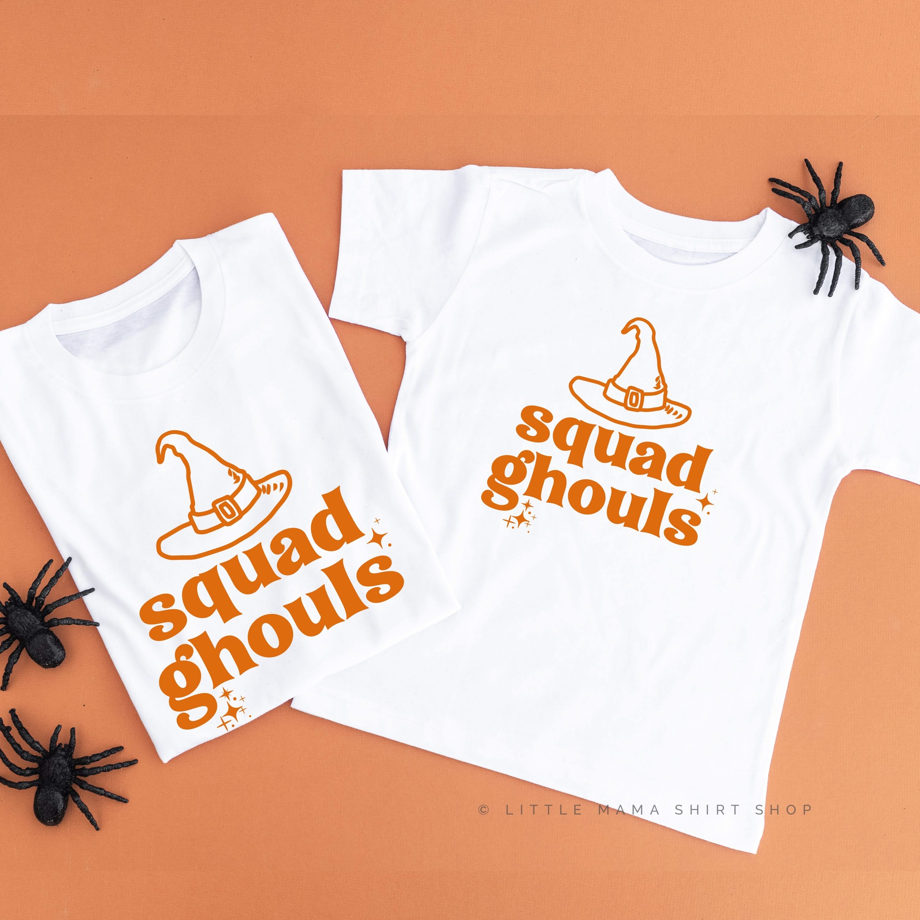 Squad Ghouls - Set of 2 Unisex Tees Little Mama Shirt Shop