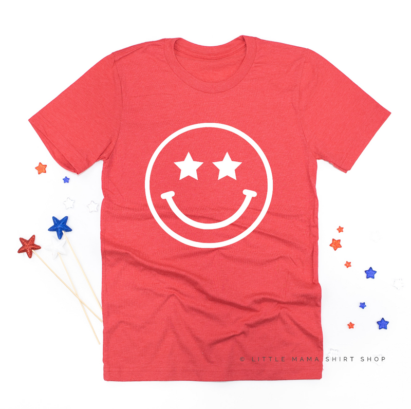 Seasonal Smiley Face ADULT Tees - 6 PACK - Unisex Tee