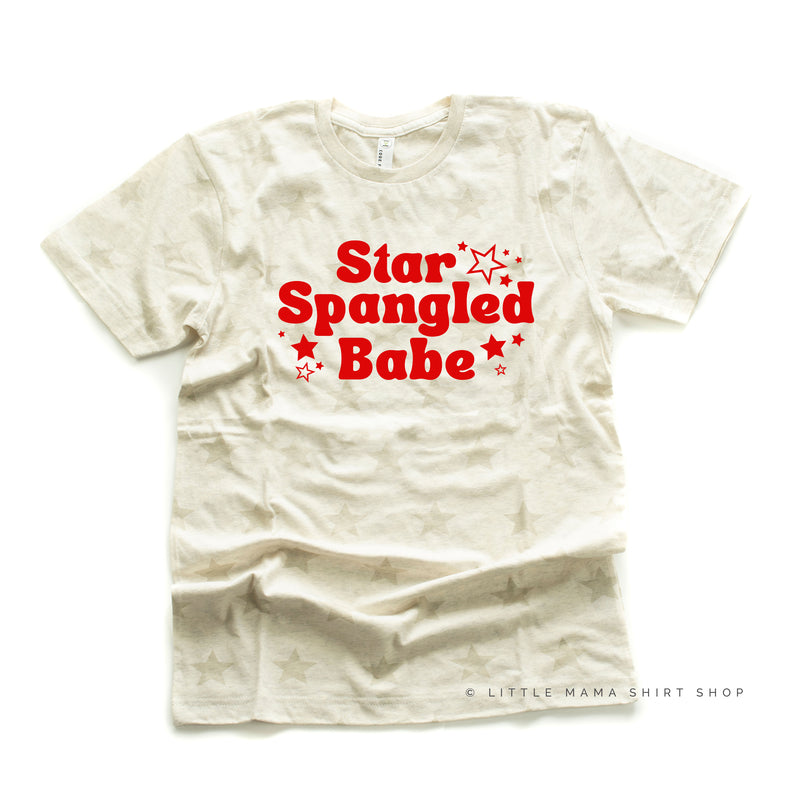 STAR SPANGLED BABE - Adult Unisex STAR Tee