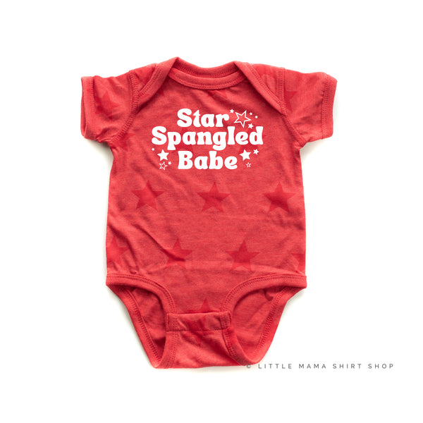 STAR SPANGLED BABE - Short Sleeve STAR Child Shirt