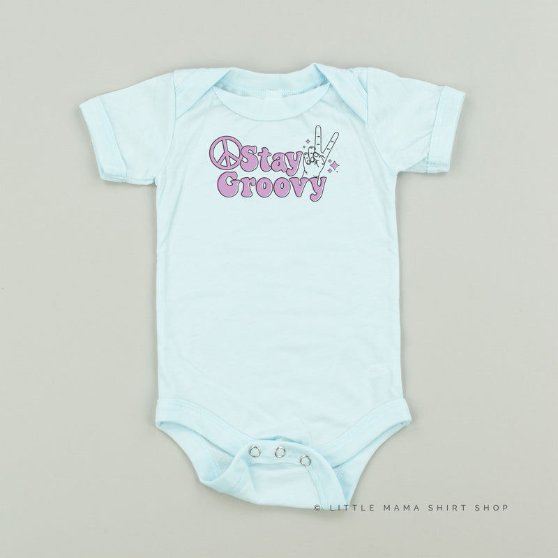 STAY GROOVY - Short Sleeve Child Shirt