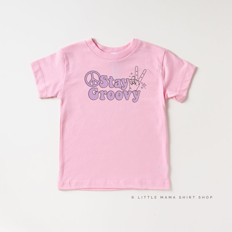 STAY GROOVY - Short Sleeve Child Shirt