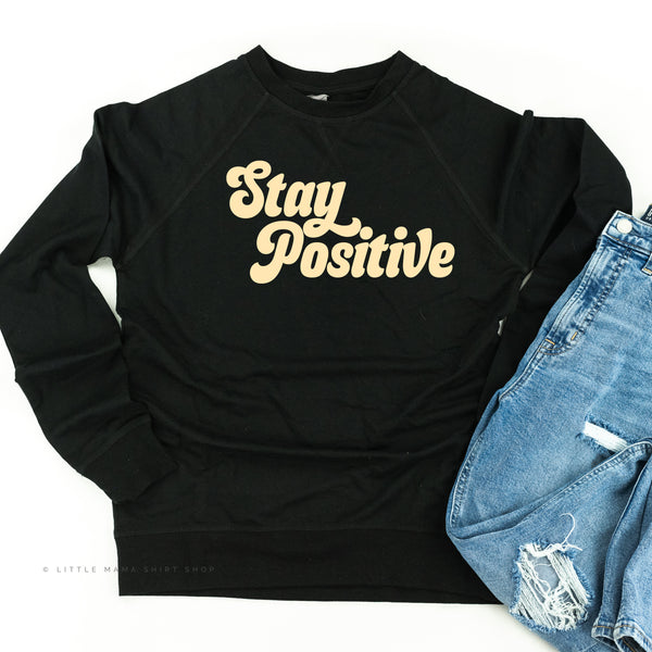 Stay Positive - Lightweight Pullover Sweater