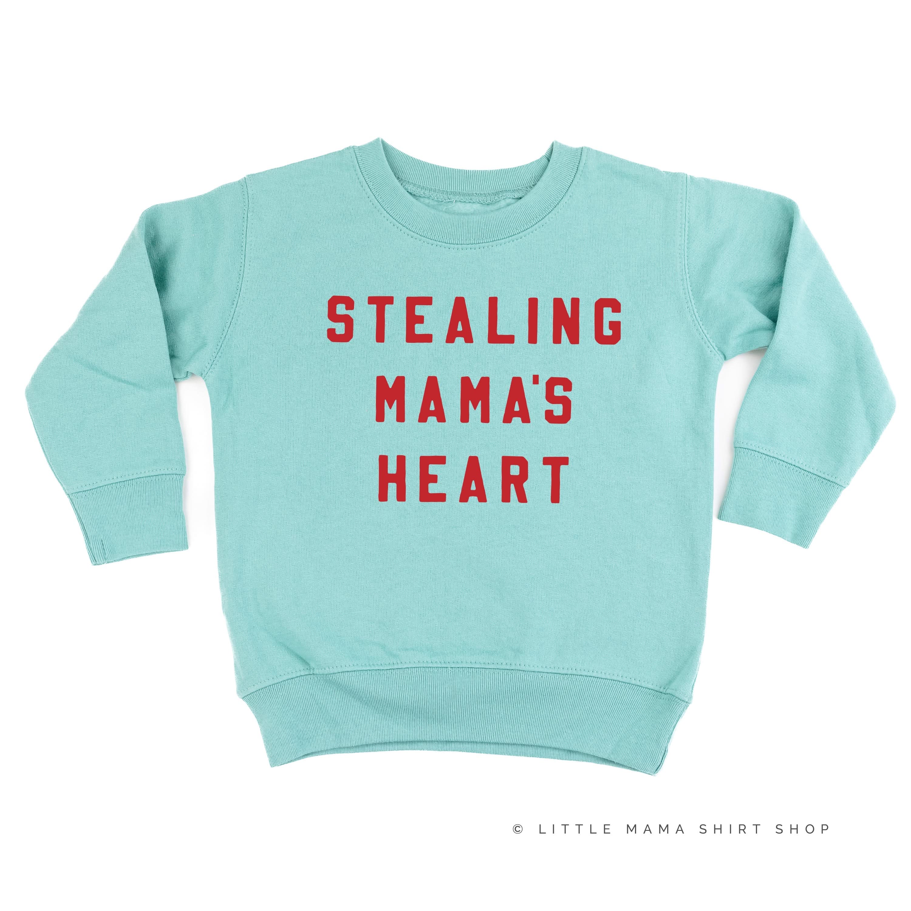 Stealing Mama's Heart - Child Sweater Little Mama Shirt Shop