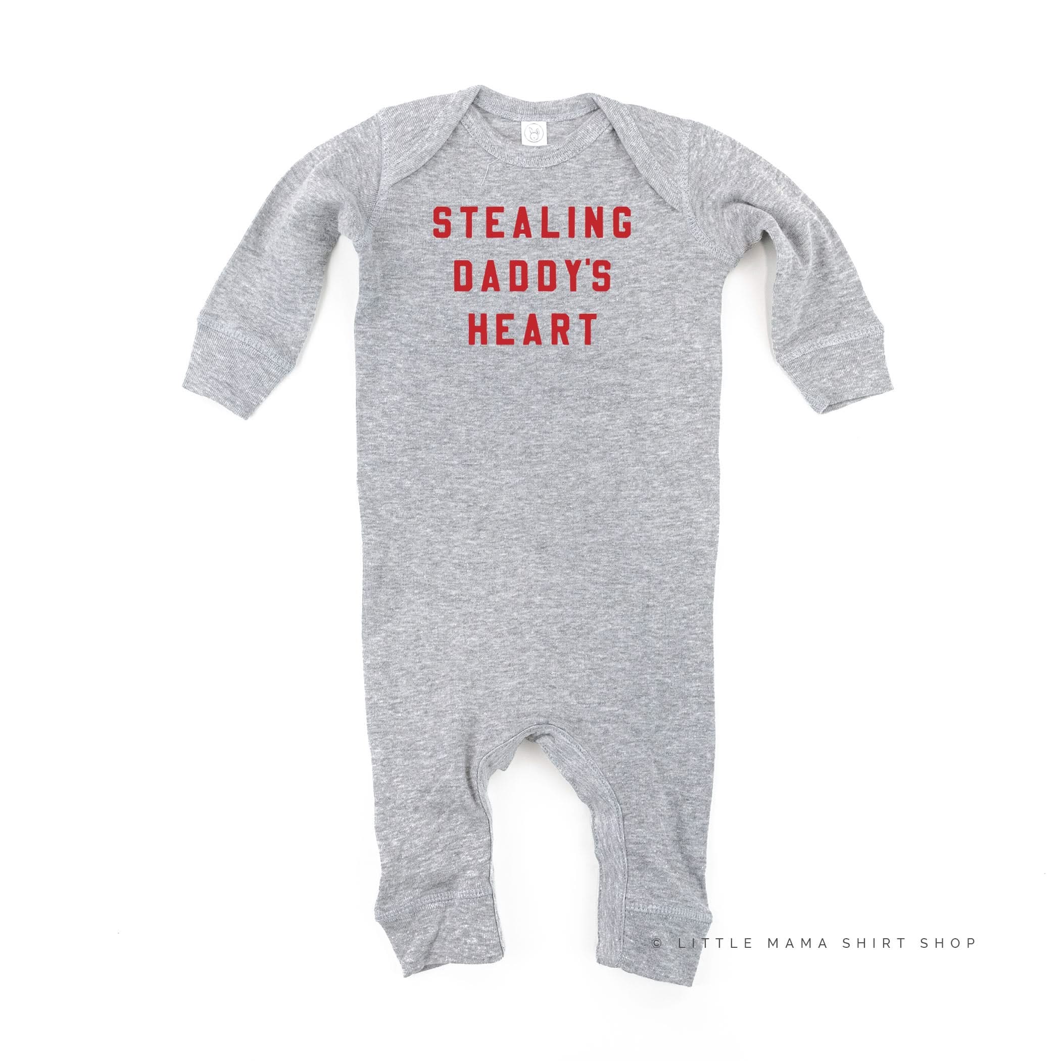 Stealing Daddy's Heart - Baby Sleeper Little Mama Shirt Shop