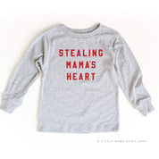 Stealing Mama's Heart - Child LONG SLEEVE Tee Little Mama Shirt Shop