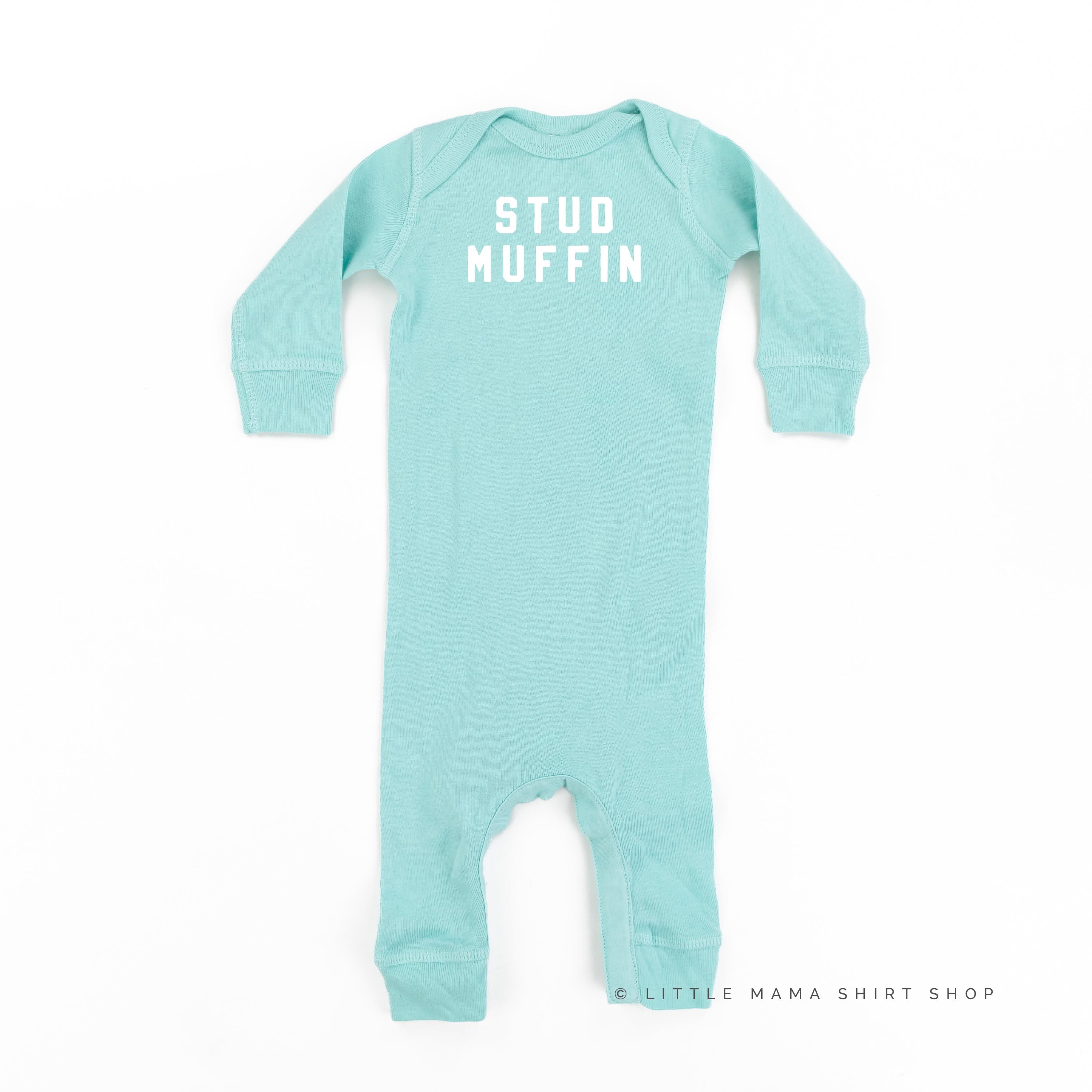 Stud Muffin - Baby Sleeper Little Mama Shirt Shop
