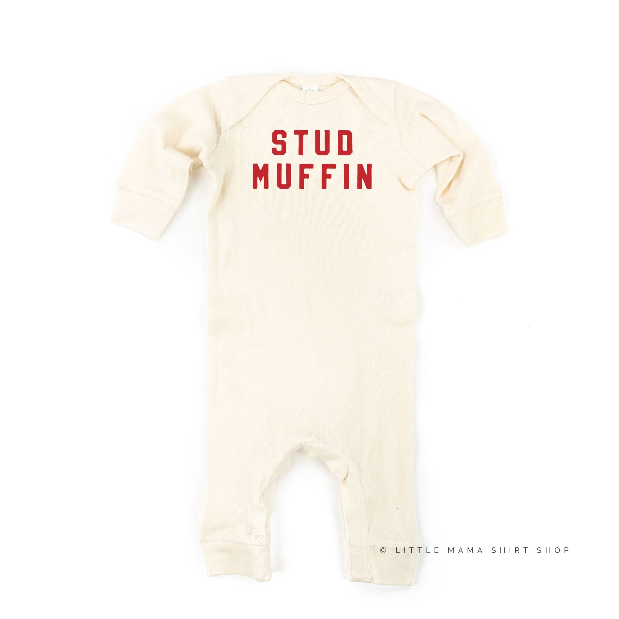 Stud Muffin - Baby Sleeper Little Mama Shirt Shop