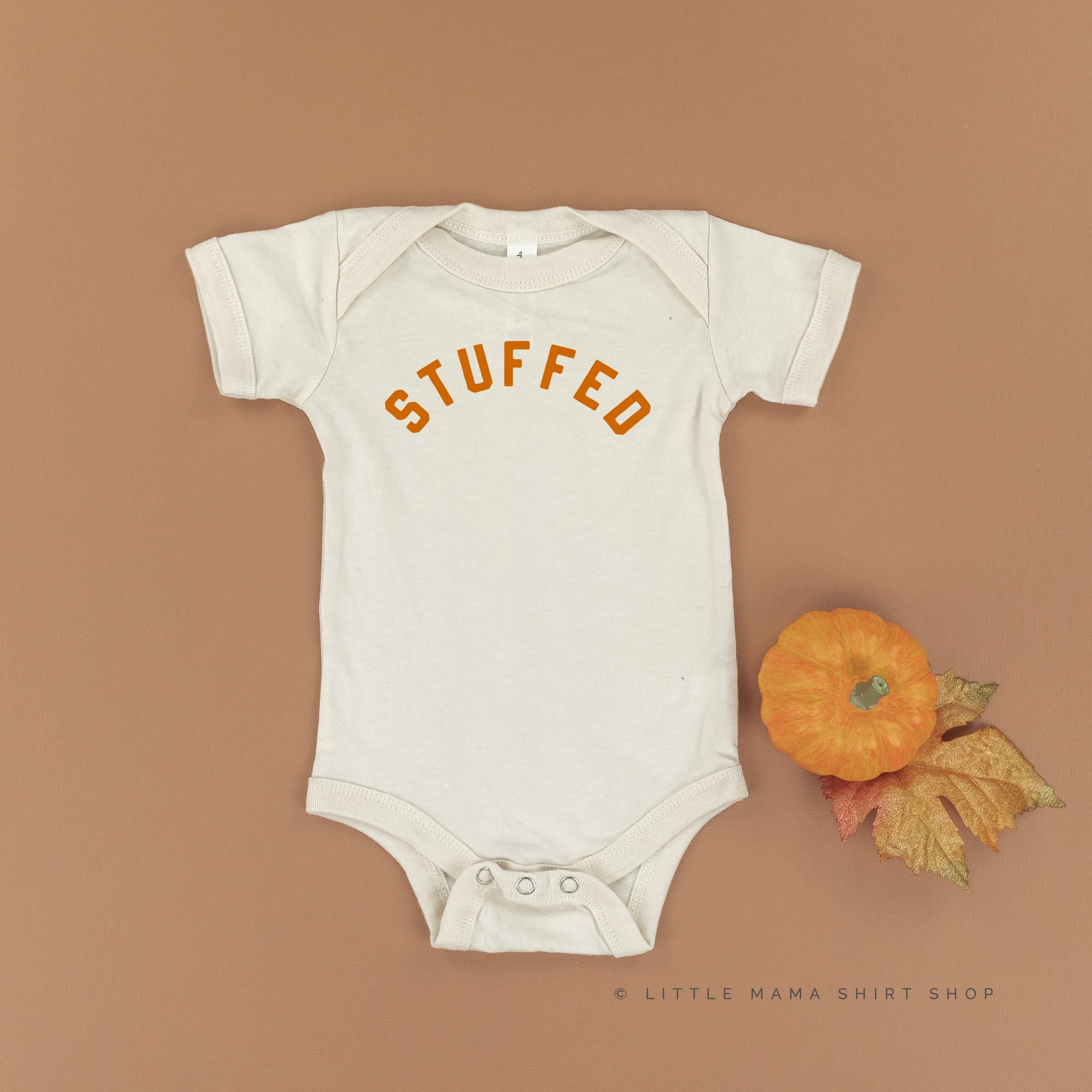 STUFFED - Short Sleeve Child Shirt Little Mama Shirt Shop