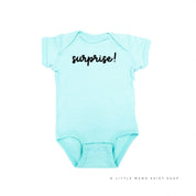 SURPRISE! - Short Sleeve Child Shirt Little Mama Shirt Shop