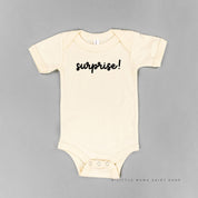 SURPRISE! - Short Sleeve Child Shirt Little Mama Shirt Shop