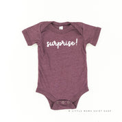 SURPRISE! - Short Sleeve Child Shirt Little Mama Shirt Shop