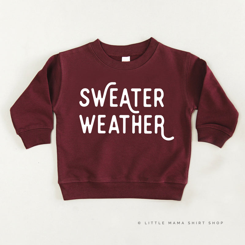 Sweater Weather - Child Sweater