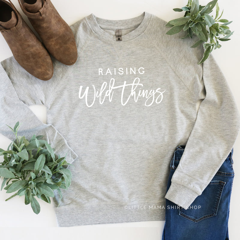 Raising Wild Things - Lightweight Pullover Sweater