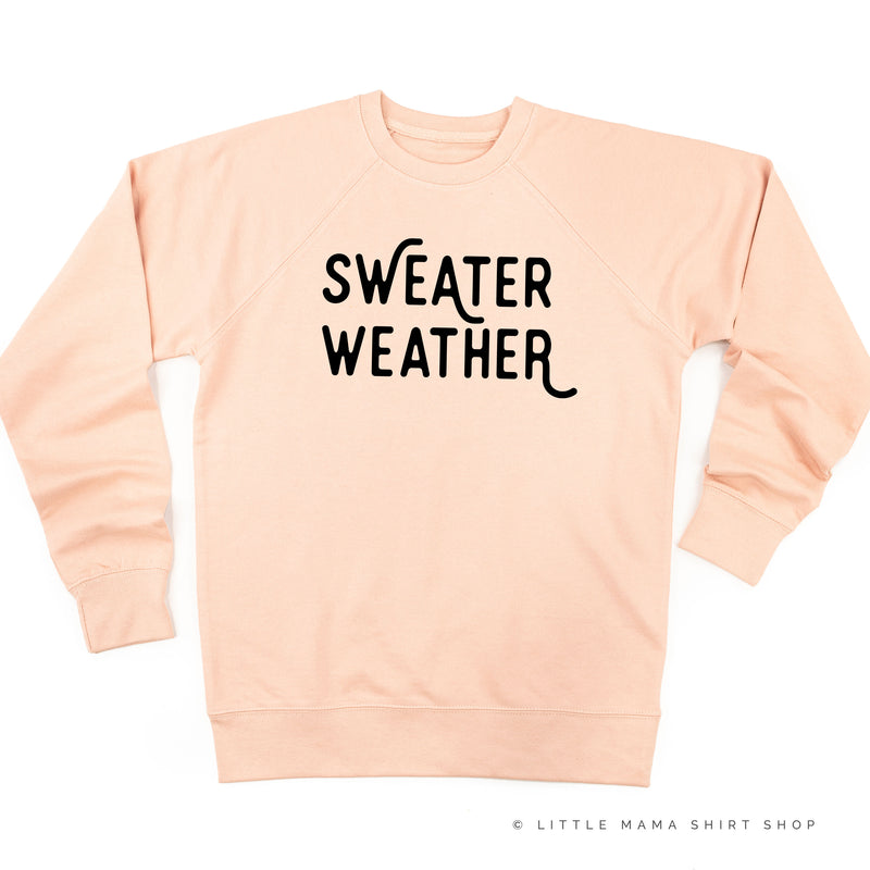 Sweater Weather - Lightweight Pullover Sweater