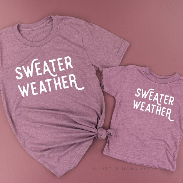 Sweater Weather - Set of 2 Shirts