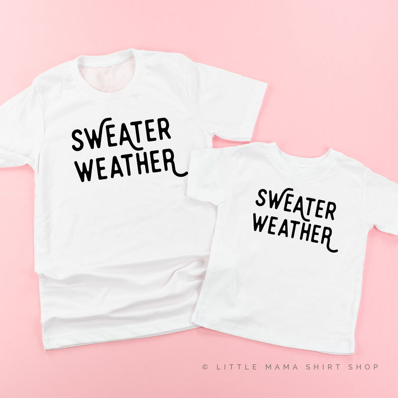 Sweater Weather - Set of 2 Shirts