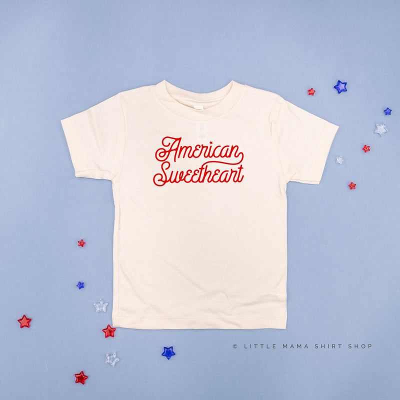 AMERICAN SWEETHEART - SCRIPT - Short Sleeve Child Shirt