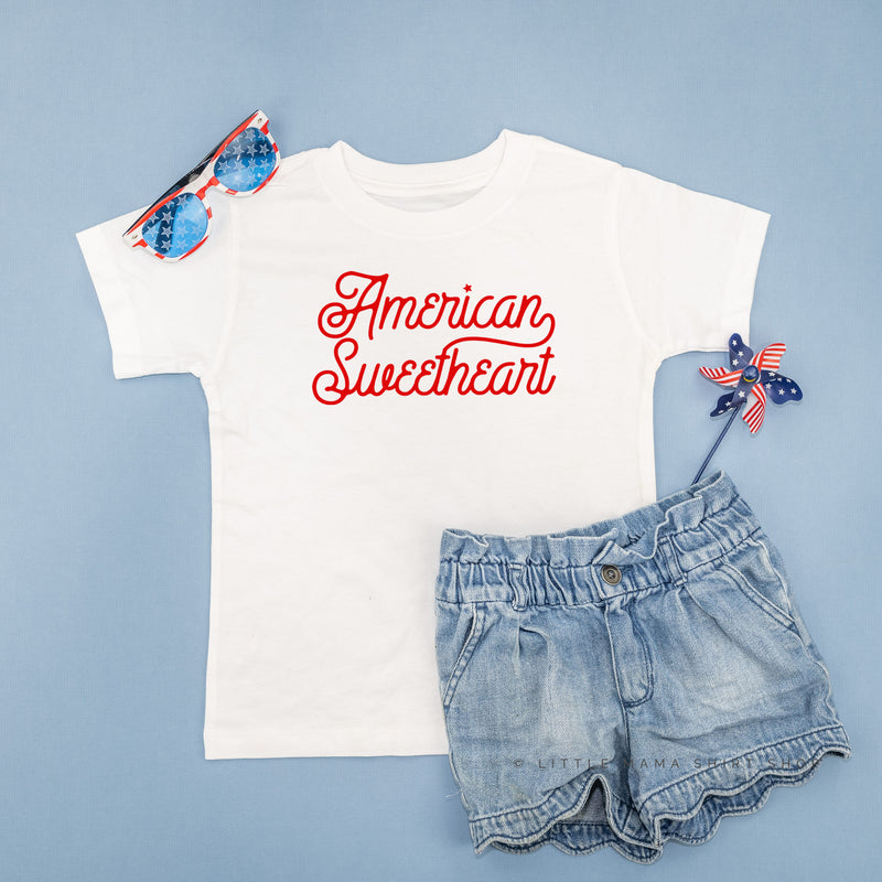 AMERICAN SWEETHEART - SCRIPT - Short Sleeve Child Shirt